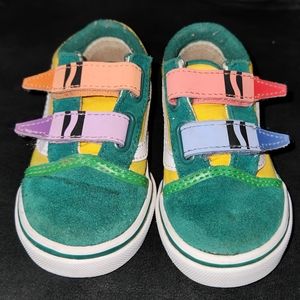 Crayola Vans old skool